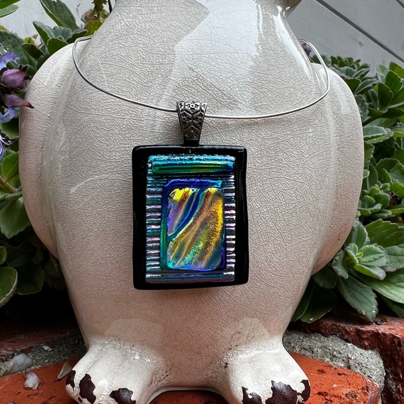 Blown Glass Pendants | Set of 3 - Picture 2 of 10